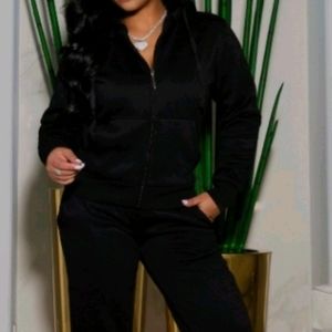 💎Ms. Bling💎 NWT Black Jogger Set